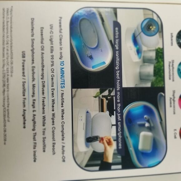 Phone and Accessory Sanitizer. Kills 99.9% of Germ - Picture 16 of 16